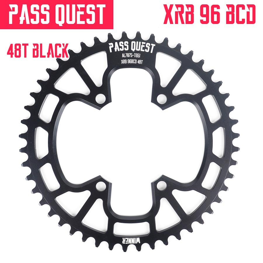 ▣PASS QUEST 96BCD  M8000 7000 6000 9000單盤正負齒48T 40T 34T
