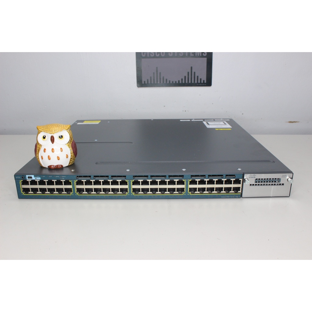 Cisco WS-C3560X-48P-L • 48-Port PoE+ Gigabit Switch