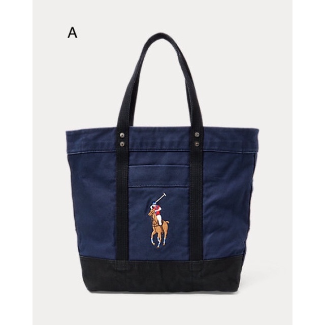 Polo Ralph Lauren_彩色大馬_全新限定版帆布包