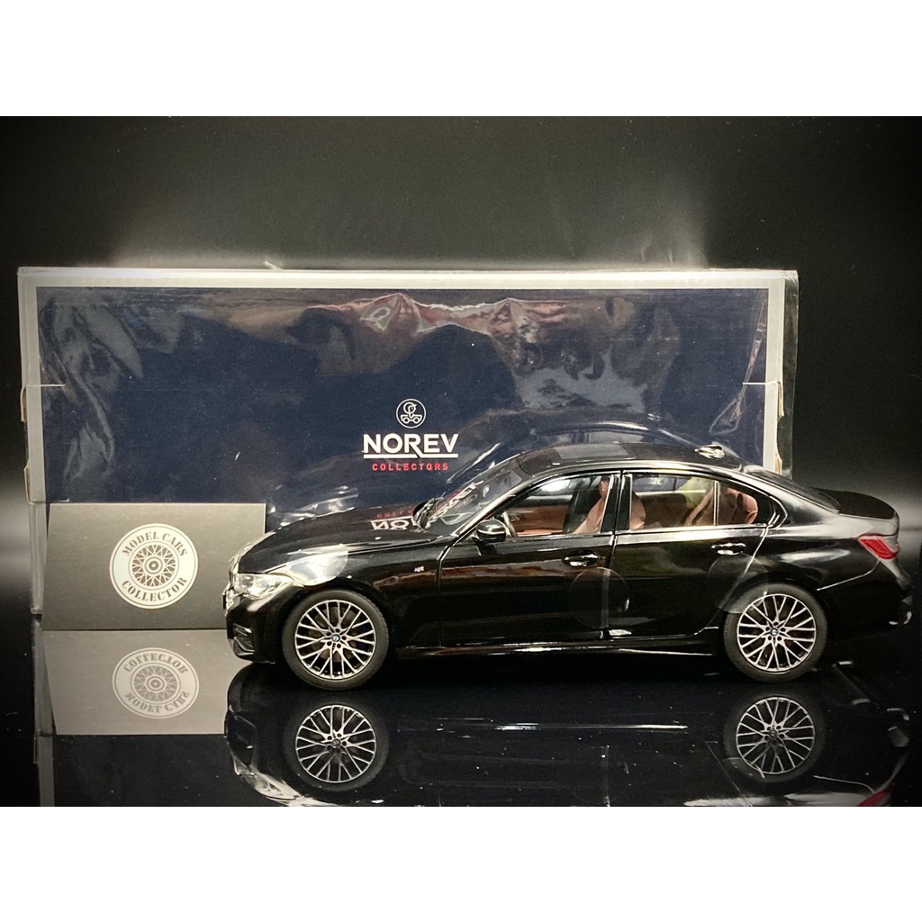 【收藏模人】Norev BMW 330i G20 2019 黑色 183277 汎德 模型車 1:18 1/18