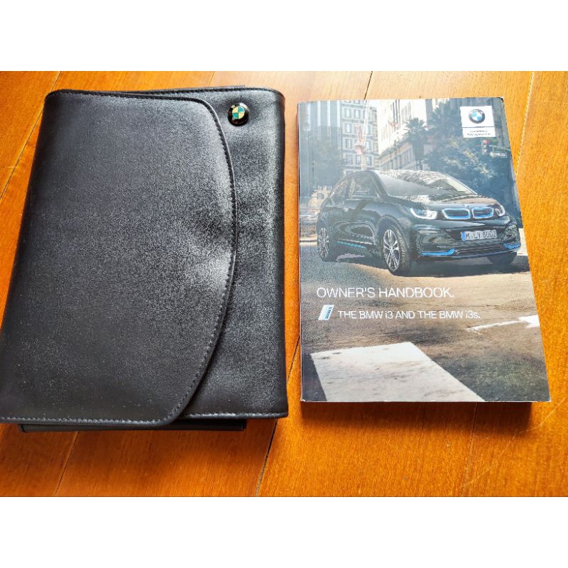 寶馬 BMW i3 i3s Rex 電動車 使用手冊 英文版 含皮製保護套