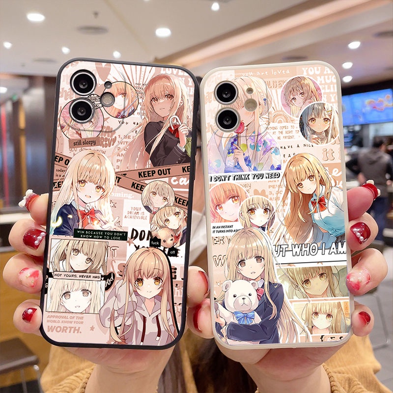 關於我在無意間被隔壁的天使變成廢柴這件事 鄰家天使大人把我變成廢人這事 椎名真晝 手機殼直邊適用OPPO蘋果華為