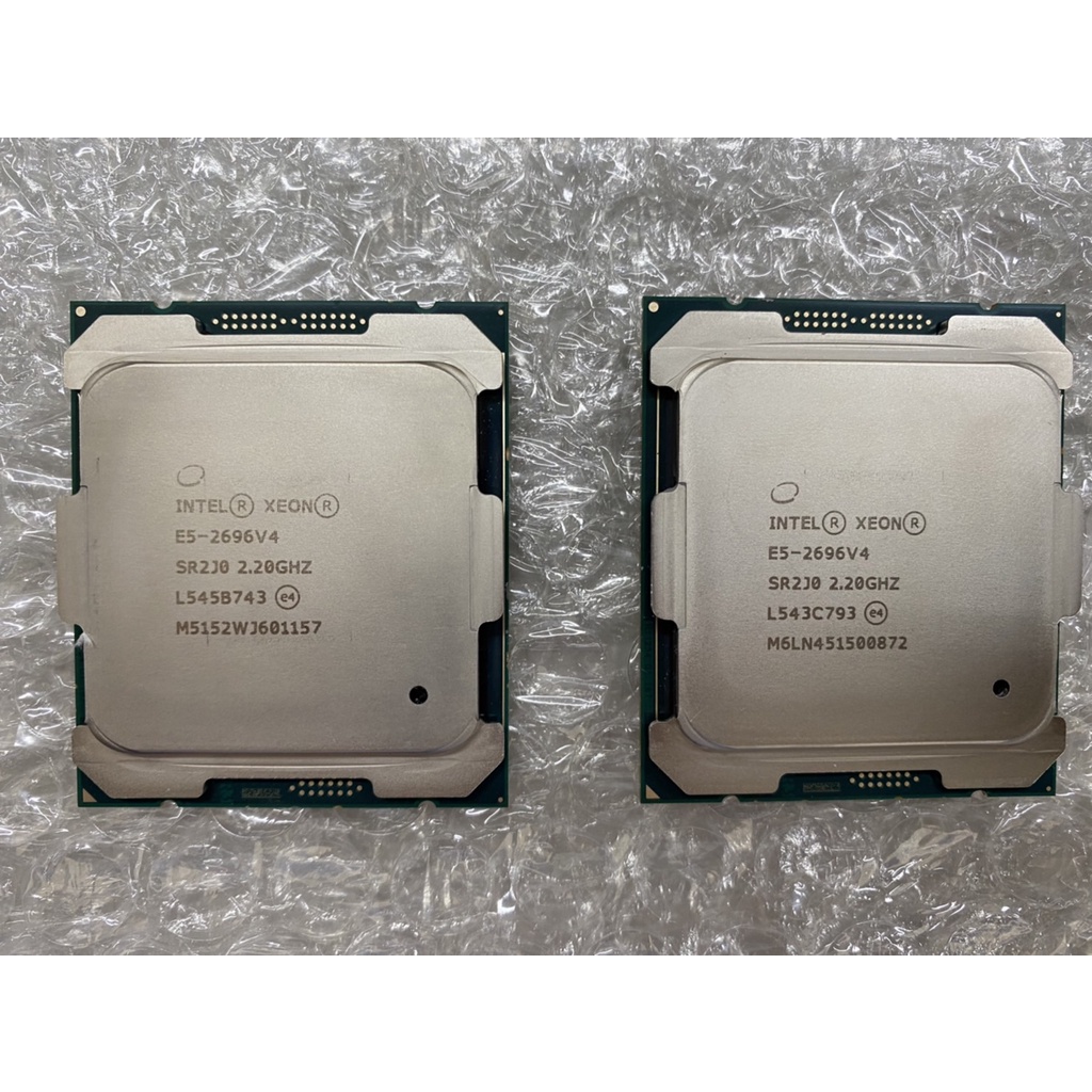 Intel Xeon E5-2696V4 CPU處理器(單顆)  二手良品 台灣現貨 蘆洲可自取📌自取價5850