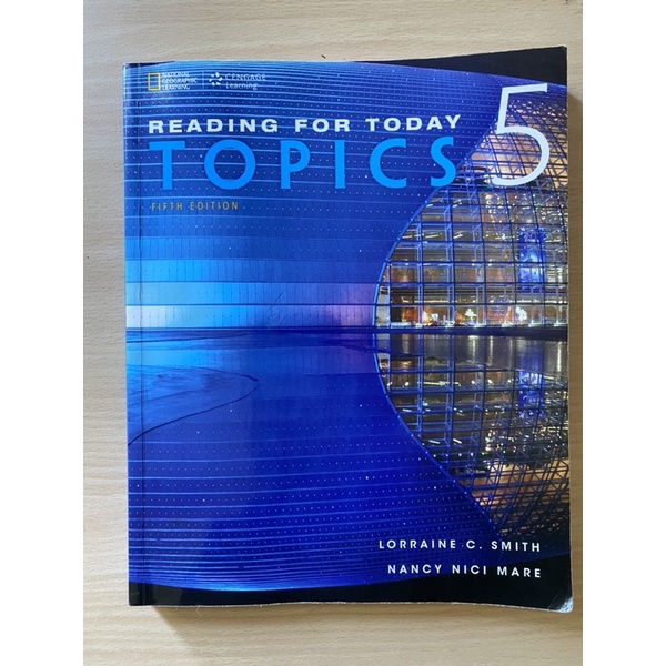 《二手書》Reading For Today Topics (fifth edition )