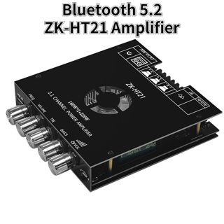 Zk-ht21 放大器 2.1  TDA7498E 藍牙數字功率高低音低音炮 160W * 2 + 220W