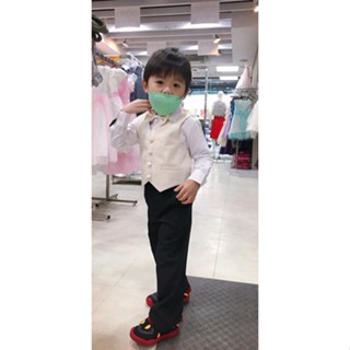 COCOYA童裝禮服[臺灣現貨]男小童韓版套裝...中男童套音樂會鋼琴小提琴 正式場合 主持人 男兒童禮服 質感舒適帥氣