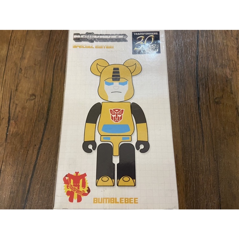 特價正日版 BE@RBRICK 200% TF03 變形金剛 BUMBLEBEE 大黃蜂 庫柏力克熊 BEARBRICK