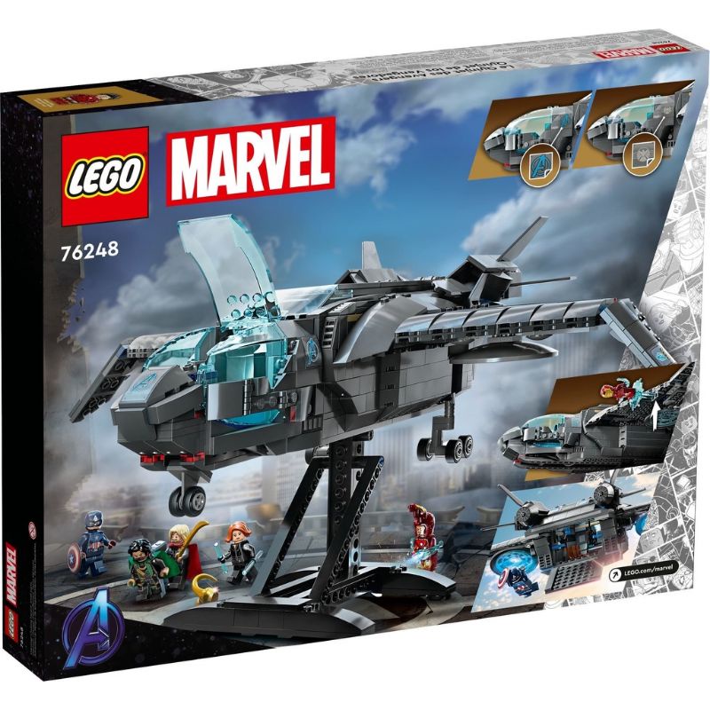 二拇弟 樂高 LEGO 76241 超級英雄 昆式戰機