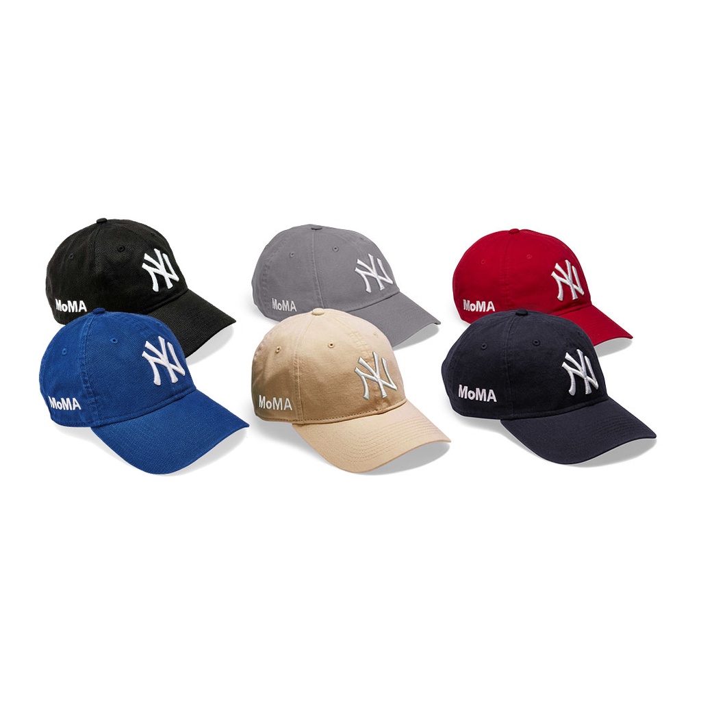 YOBUYOBU日貨選物代購｜NY Yankees New Era Cap棒球帽MoMA限定版 洋基刺繡老帽 帽子