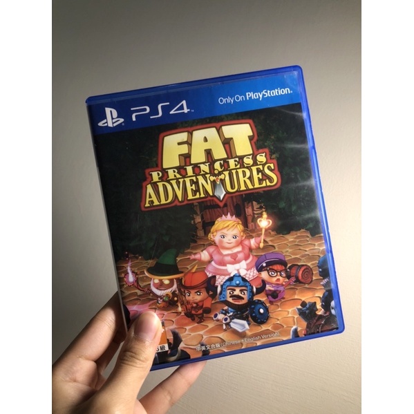 PS4 二手遊戲片 fat princess adventure 胖公主大挑戰