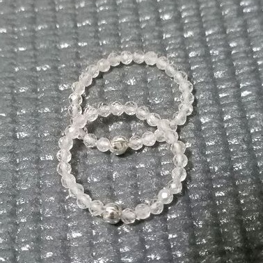 玩石手繩工坊-2.5m月光石  客製戒指（3件）