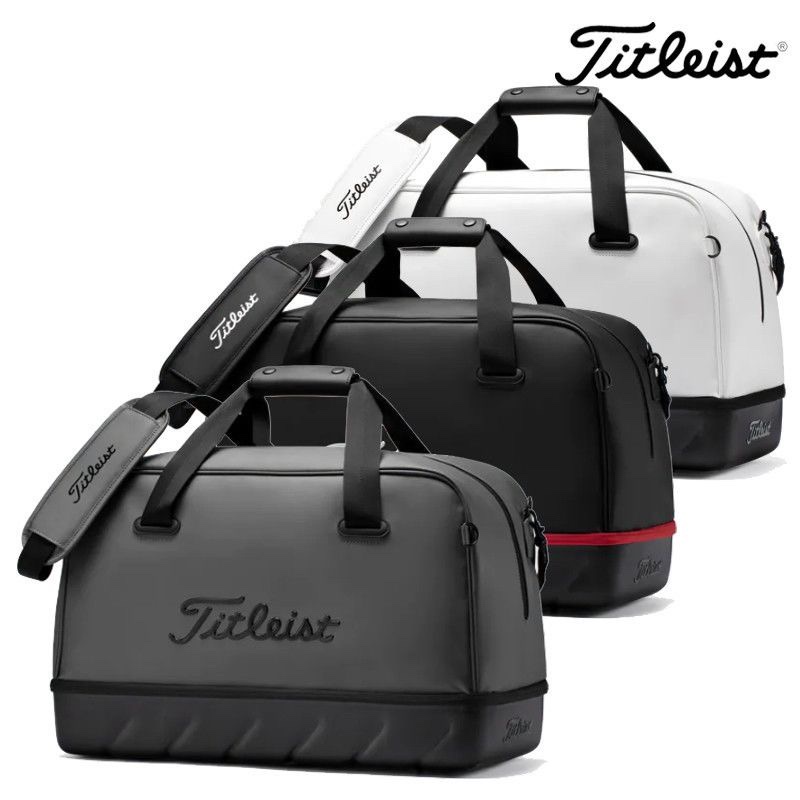 【Titleist】高爾夫衣物包golf高能型輕便波士頓手提包球包