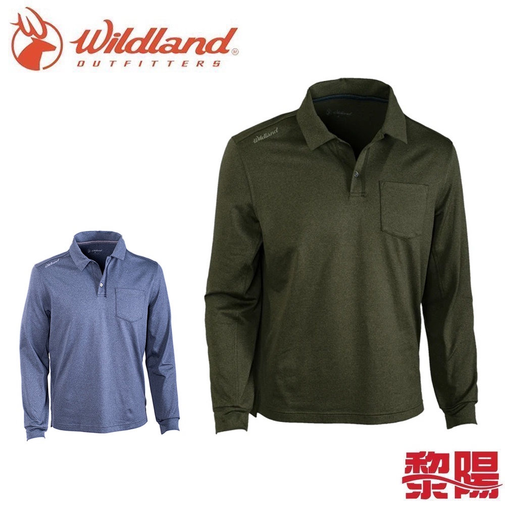 Wildland 荒野 0A62612 彈性POLO輕薄保暖上衣 男款 (2色) 彈性/輕刷毛 12W62612