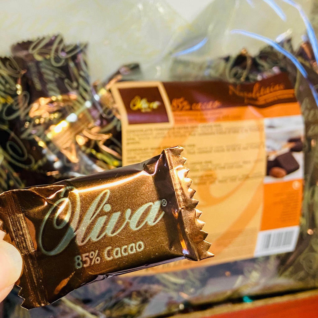 義大利 歐利華 85%迷你黑巧克力薄片  愛吃巧克力的你懂它的美味 ^^  Oliva 好吃推 85%純黑巧克力