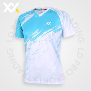 Maxx 襯衫時尚 T 恤 MXFT079(白藍)2024 新款