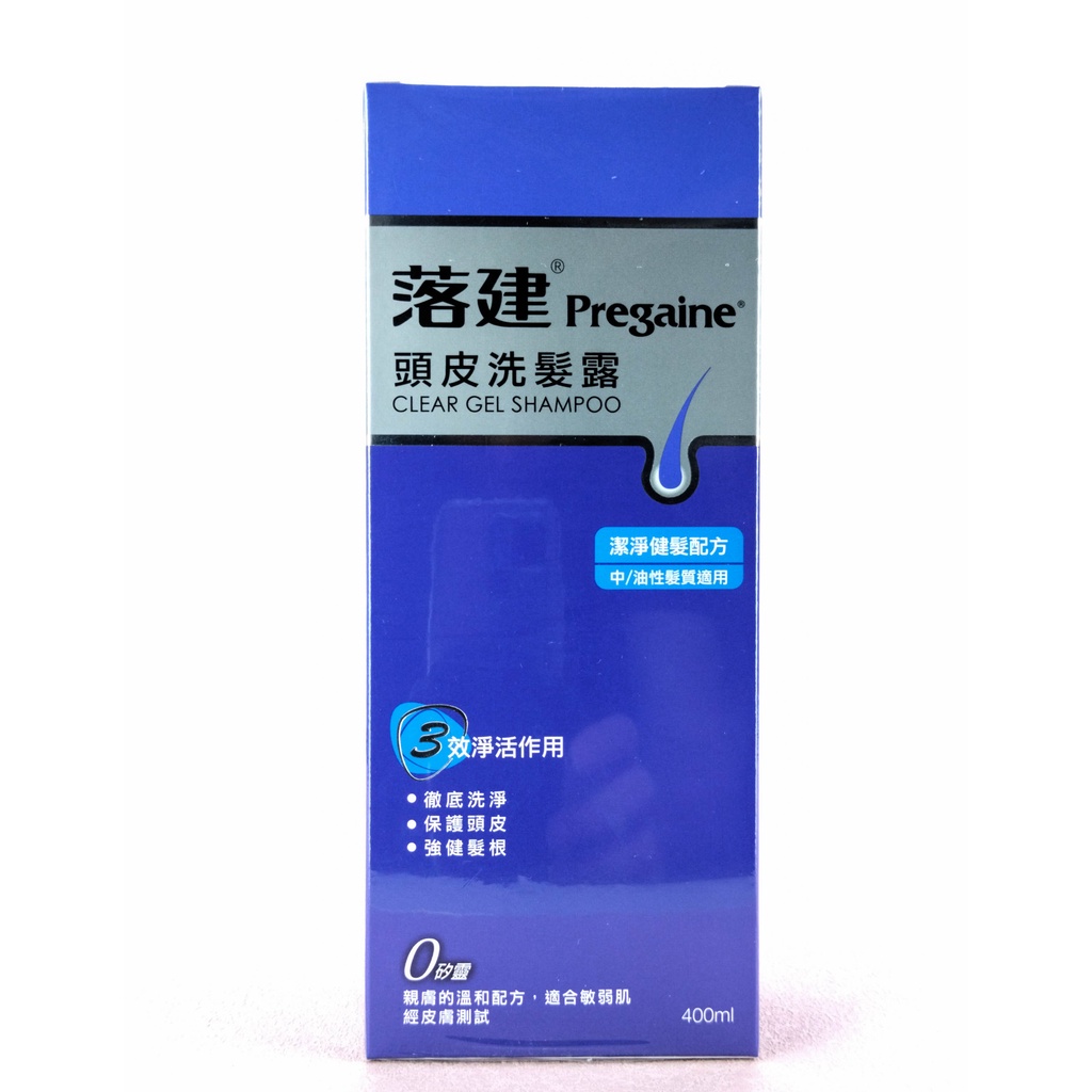 全新現貨》台灣公司貨 Pregaine 落建頭皮洗髮露 乳400ml 落建洗髮乳 落建洗髮露