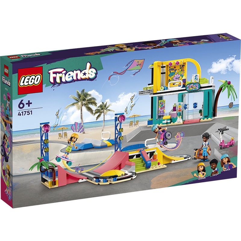 LEGO 41751 滑板公園《熊樂家 高雄樂高專賣》Skate Park Friends 好朋友系列