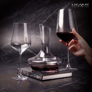 Lucaris 醒酒瓶+波爾多紅酒杯禮盒組 (東京+香港) 水晶酒杯 葡萄酒杯 醒酒器 波爾多酒杯 企業採購 商務禮品