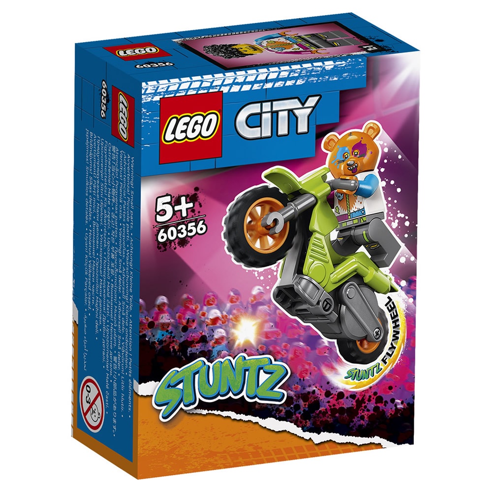 LEGO樂高 LT60356 大熊特技摩托車 City Stuntz系列