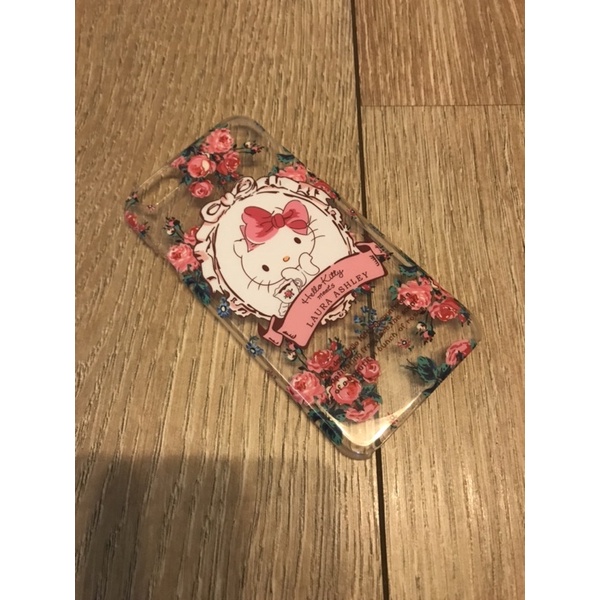 全新HELLO KITTY LAURA ASHLEY iPhone 6 聯名款手機殼 日本限定 絕版品