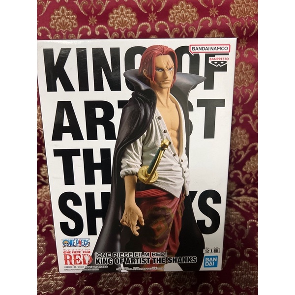 海賊王 金證日版 景品 藝術王者 KING OF ARTIST 劇場版 RED 紅髮 傑克