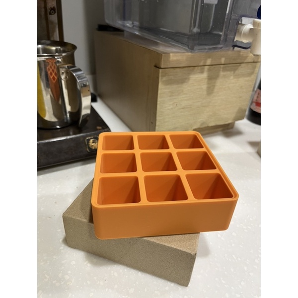 NESPRESSO 咖啡大師製冰盒組 限量暖陽橙 義大利產 原價820元