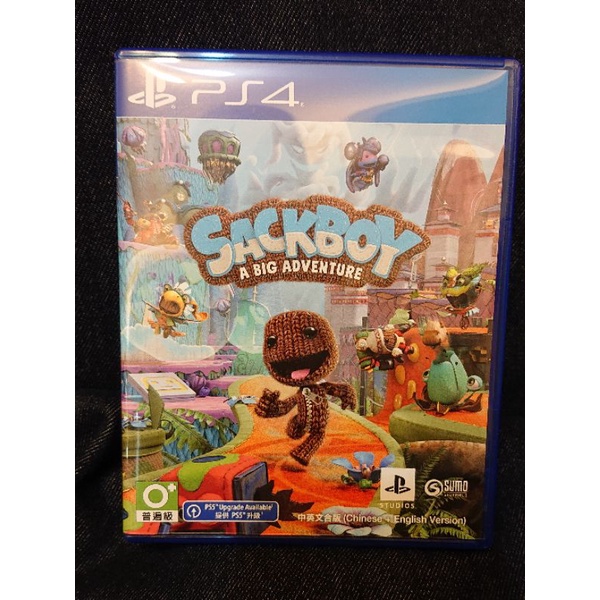 PS4遊戲片 小小大冒險 小小大星球 Sackboy: A Big Adventure 中英文合版