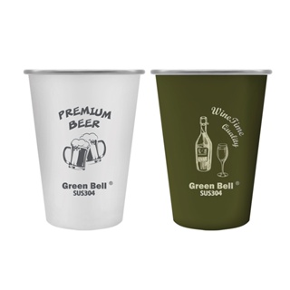 GREEN BELL 綠貝 320ml 304不鏽鋼Drunk杯[福利品]
