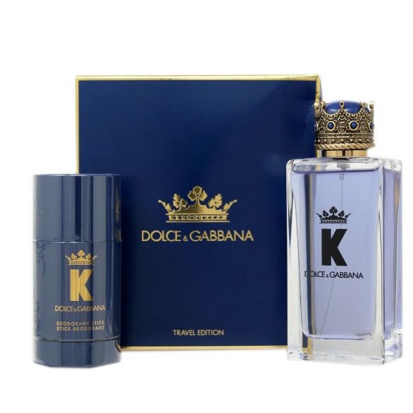 Dolce &amp; Gabbana D&amp;G 王者之心 男性淡香水禮盒(淡香水100ml+體香膏75g)◆NANA◆