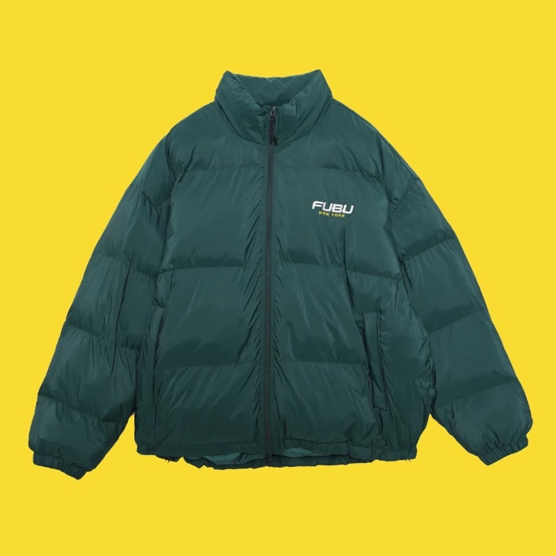 *New* Fubu Padded Puffer Jacket Green 綠色羽絨外套