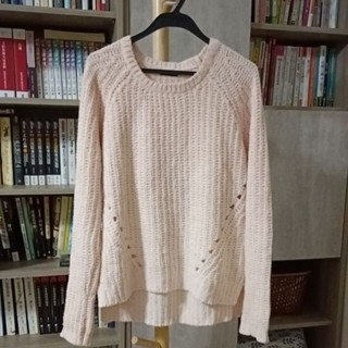 ネオロマンティック古着 super beauty ビジュー 花柄 レースニット