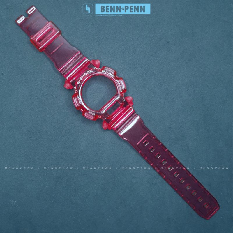 Bnb Dw9052 紅色表圈錶帶卡西歐 G SHOCK 手錶