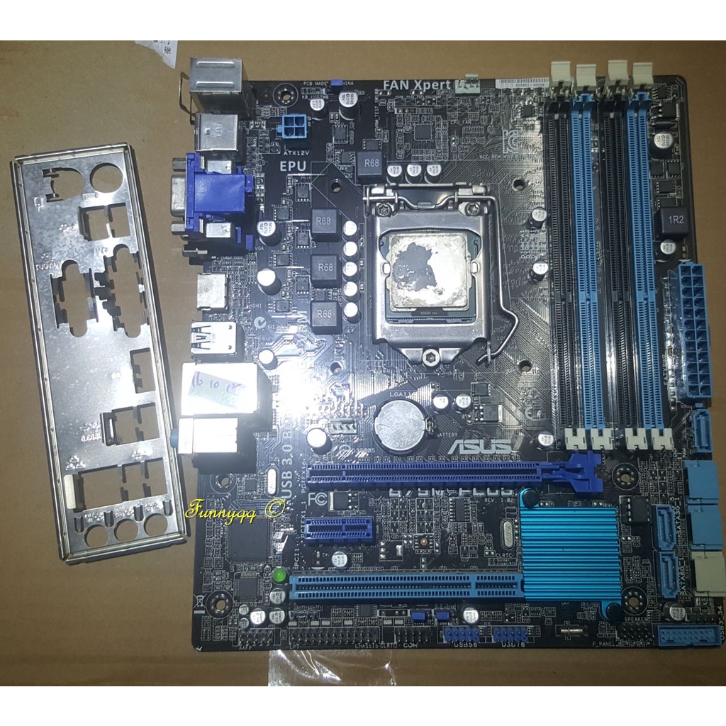 I5 3450+ ASUS B75M PLus (1155腳位) CPU+ MB