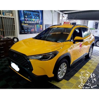 銳訓汽車配件精品-臺南麻豆店 Corolla Cross 安裝 響尾蛇A20 前後雙錄+GPS測速 行車記錄器(送32G