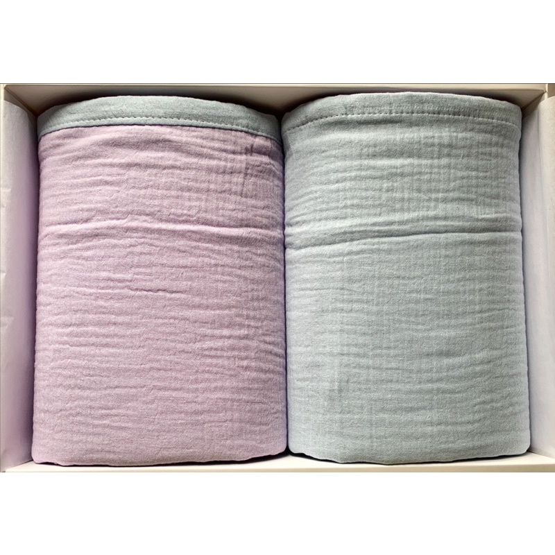 全新 日本UCHINO毛巾禮盒 四重紗枕巾禮盒 用品組多用途毛巾組包巾