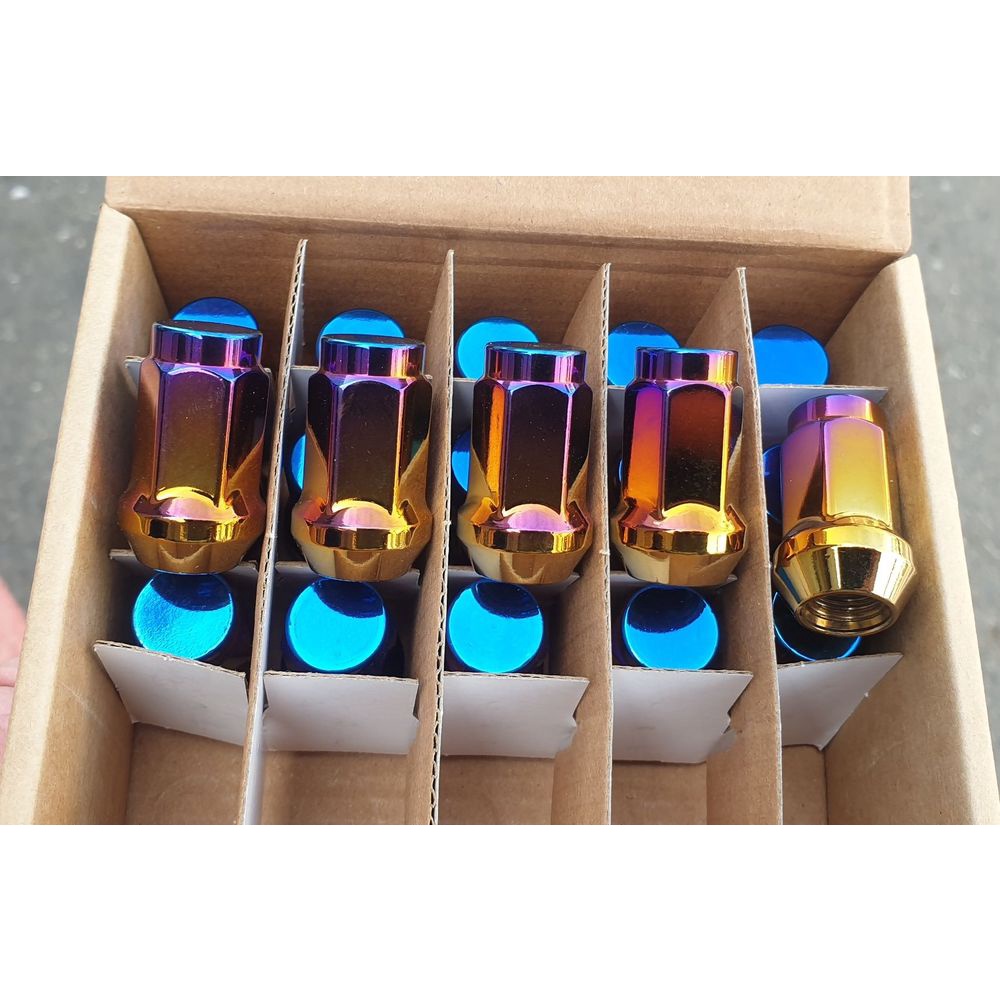 台製 PHAT Motor Sports 特殊彩鈦 / 鋁圈 螺帽 Focus / Fiesta / KUGA / 野馬