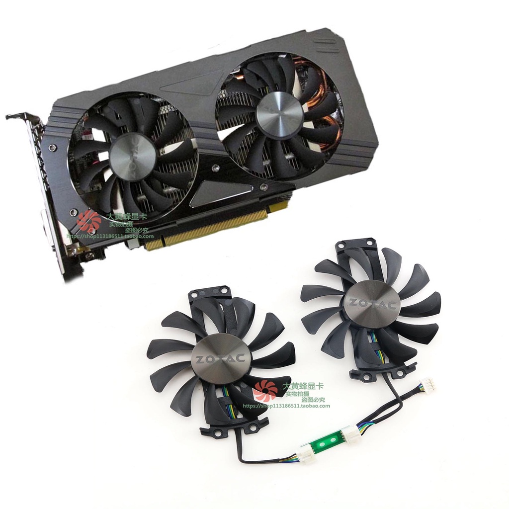 ZOTAC 全新索泰gtx960 4G PCI-EDC顯卡散熱風扇GA81S2U