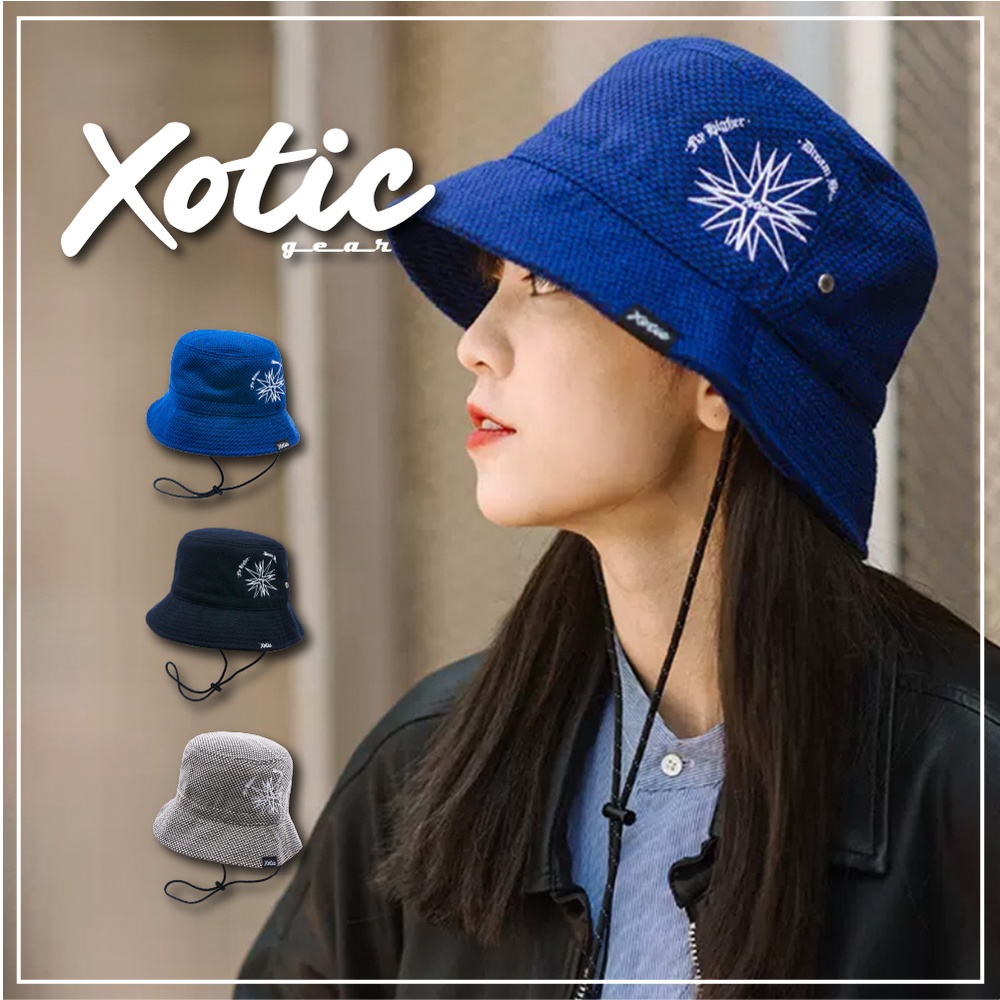 【Xotic gear】16芒星漁夫帽 XGH2128 漁夫帽 電繡帽 芒星漁夫帽