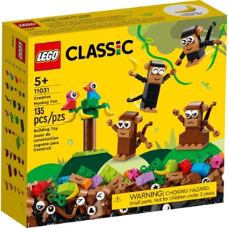 [大王機器人] 樂高 LEGO 11031 經典 Classic 創意猴子趣味套裝