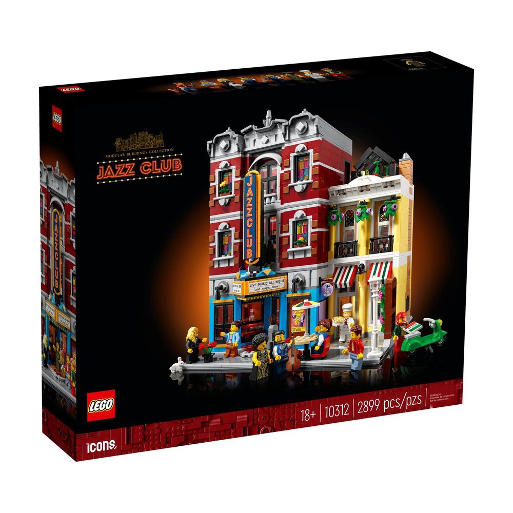 【積木樂園】樂高 LEGO 10312 街景系列 爵士俱樂部