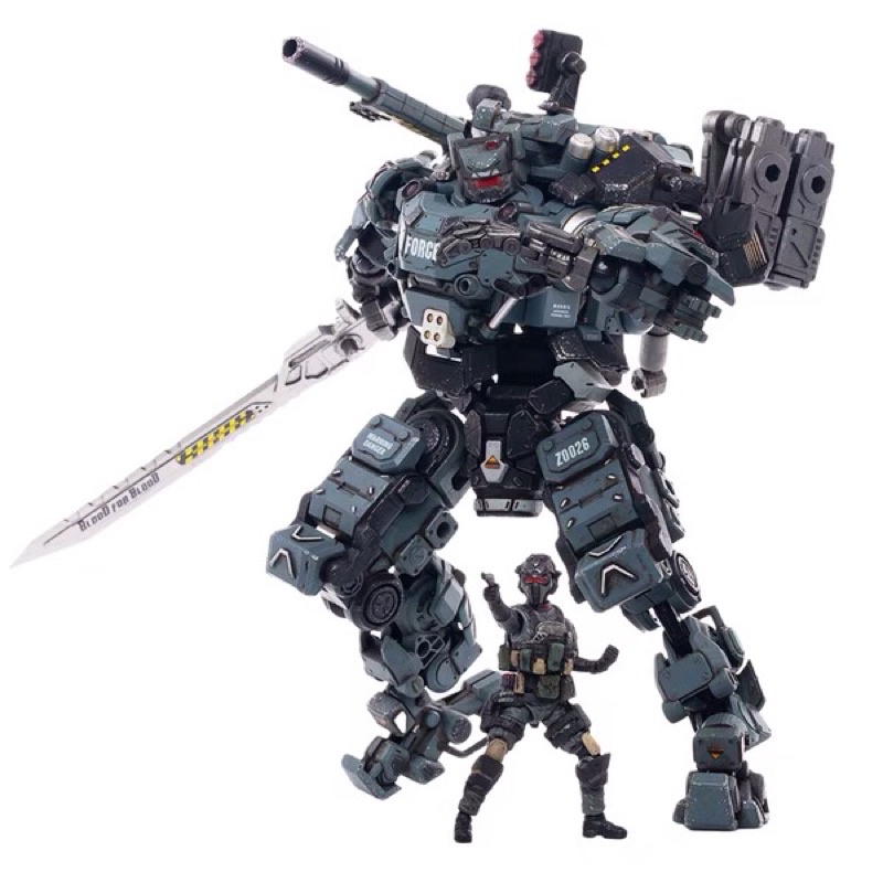 JOYTOY暗源鋼骨 戰攝 鐵駭 機甲1/18 1/25 兵人 可動變形玩具機器人成品 塑料模型 手辦