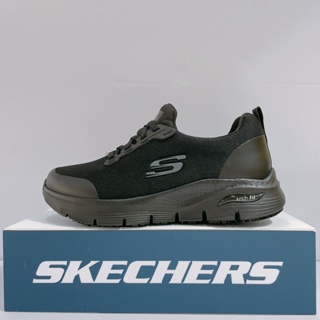 SKECHERS ARCH FIT SR 女生 黑色 寬楦 防油 防滑 工作鞋 運動 慢跑鞋 108023WBLK