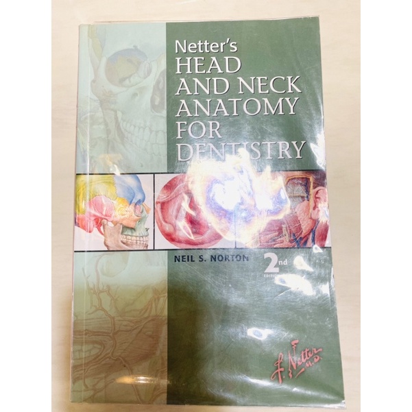 Netter's Head and Neck Anatomy for Dentistry | 蝦皮購物