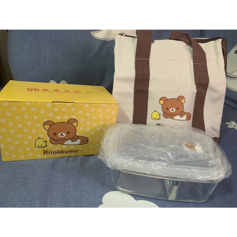 華南金控 - 拉拉熊保溫袋+保鮮盒