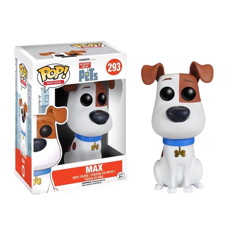 正版FUNKO POP寵物當家THE SECRET LIFE OF PETS 麥斯公爵克蘿 兔子雪球 小潔公仔擺飾 泡泡