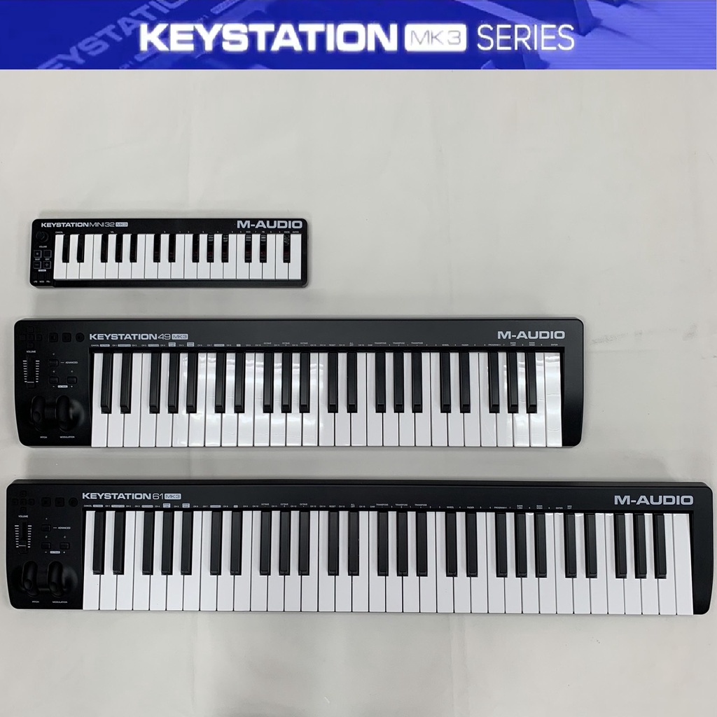 M-AUDIO Keystation MK3 MIDI鍵盤 公司貨 32/49/61/88 鍵