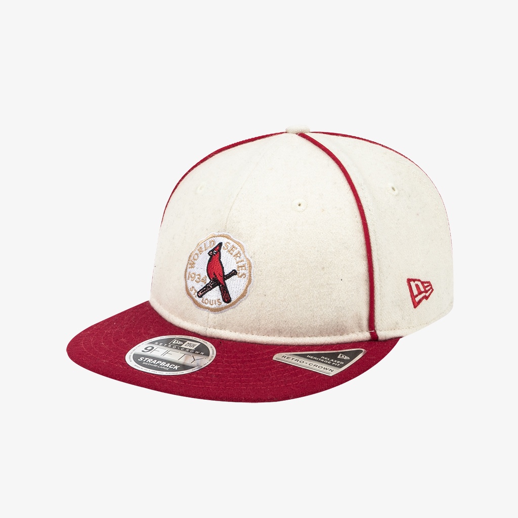 【現貨】聖路易紅雀 1934冠軍 復古帽 羊毛 NEW ERA 老帽 MLB CLEAN UP 軟版 可調 棒球帽 帽子