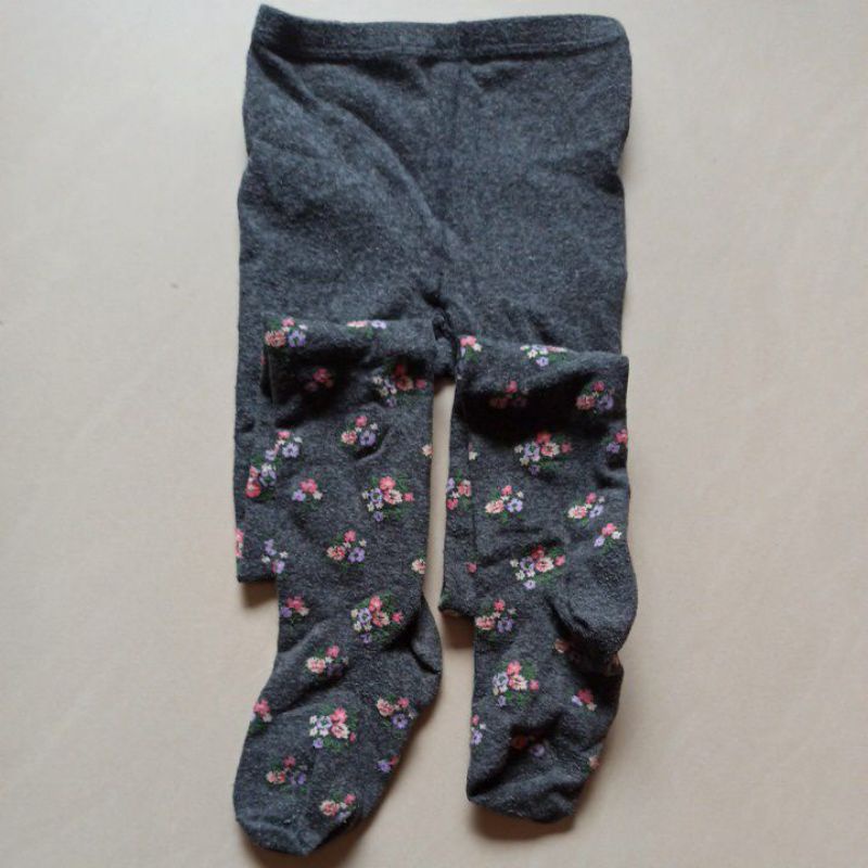 「二手」女童秋冬款純棉褲襪（褲頭至腳跟長約60公分）