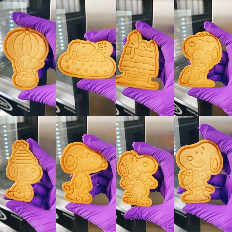 「麵包店貓貓ฅ•ω•ฅ」史努比 造型餅乾 手工餅乾 收涎餅乾 慶生會 同樂會