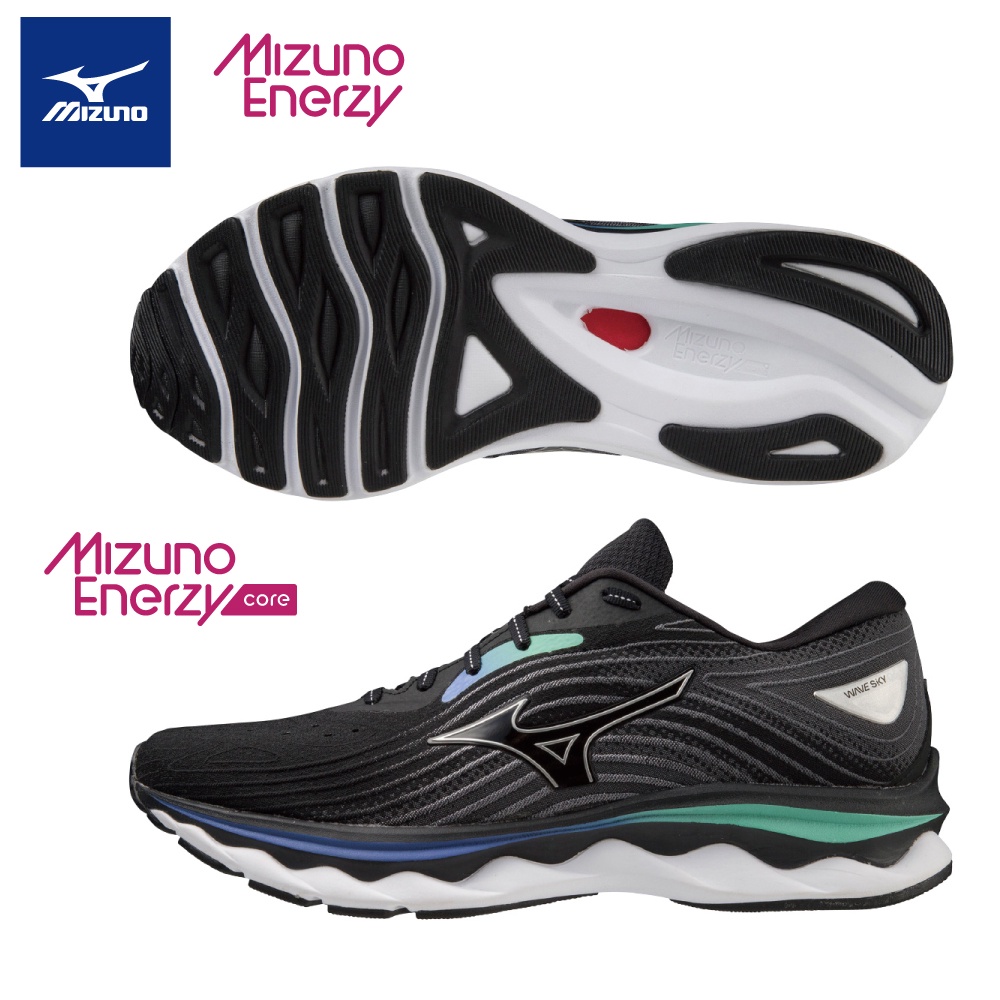 [爾東體育] MIZUNO 美津濃 WAVE SKY 6 慢跑鞋 J1GC220255 運動鞋 休閒鞋